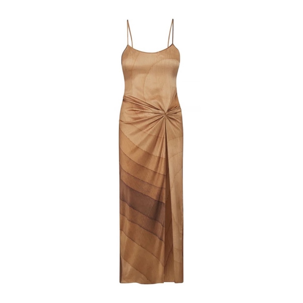 Skims Silk Sleep Slip Dress Nude XL